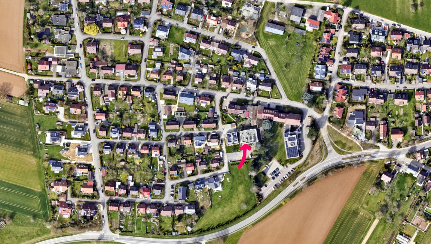 Neschtle_Luftbild-Siedlung