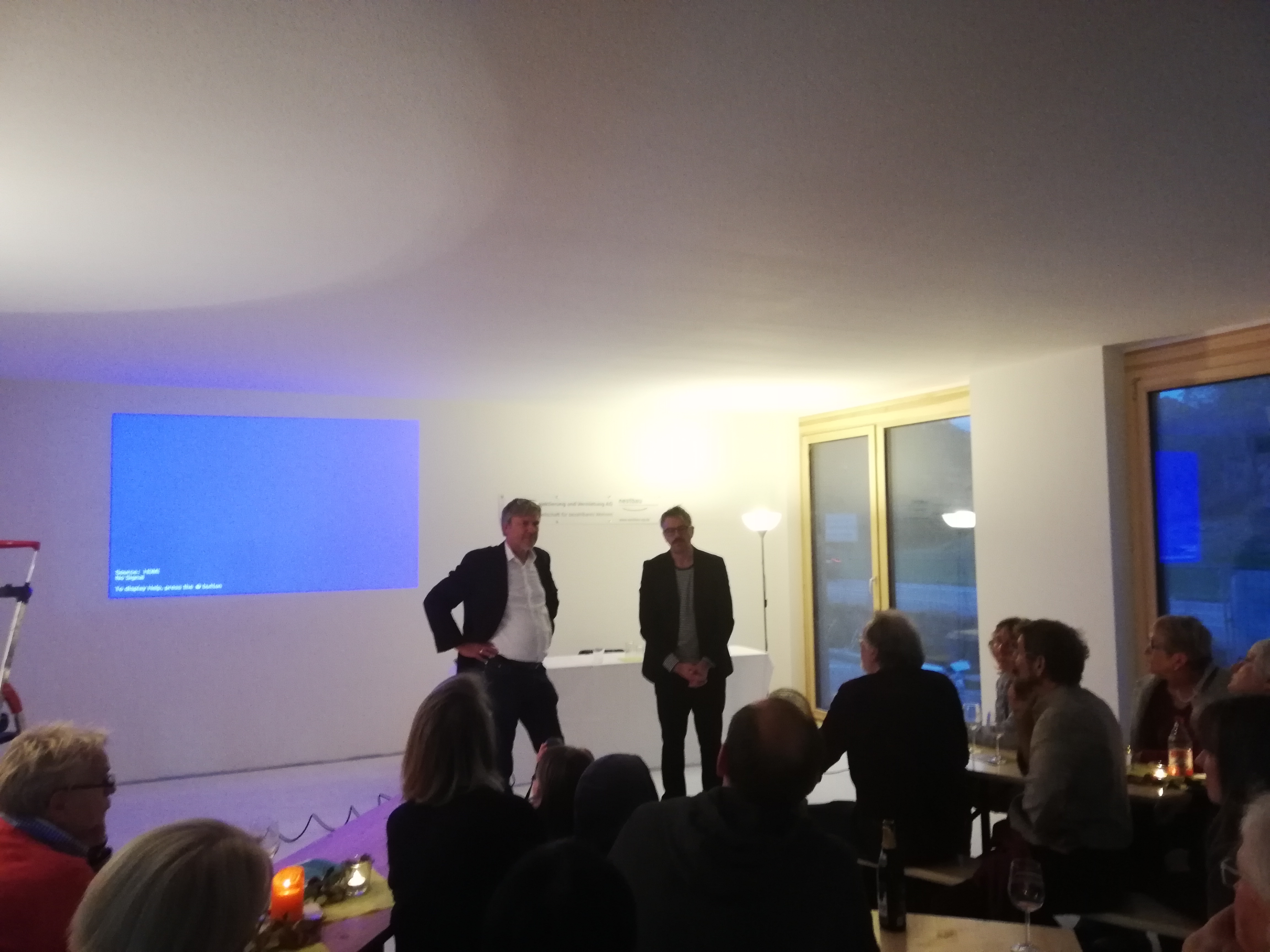 Martin Prösler und Prof. Hans Drexler