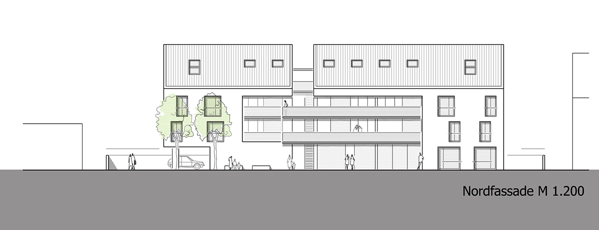 Siegerentwurf Schleifmühleweg nestbau w5
