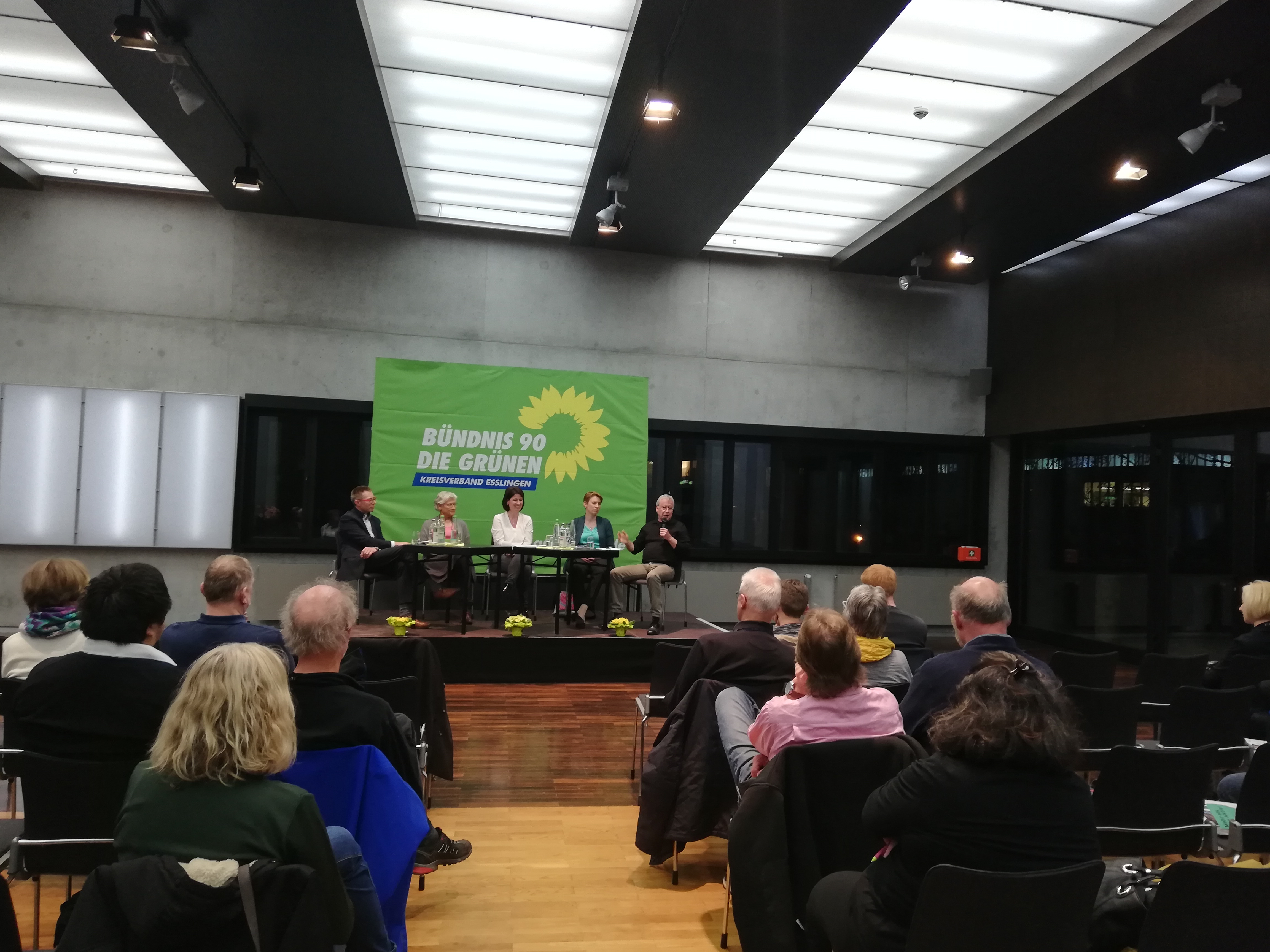 Podium und Publikum