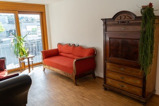 Sofa am Fenster