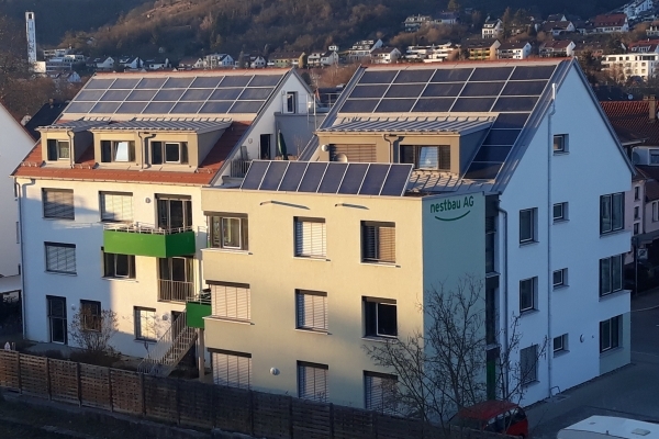 Projekt Schleifmühleweg 75 mit Solarthermie